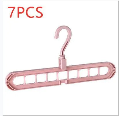 9 Hole Clothes Hanger Organizer Space Saving Wardrobe Solution