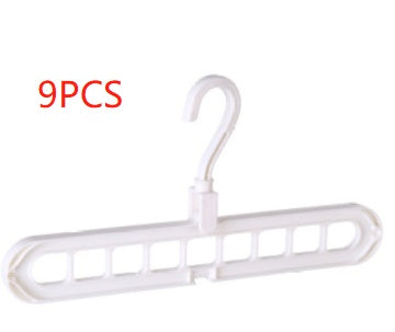 9-hole Clothes Hanger Organizer, Space Saving Hanger organizer