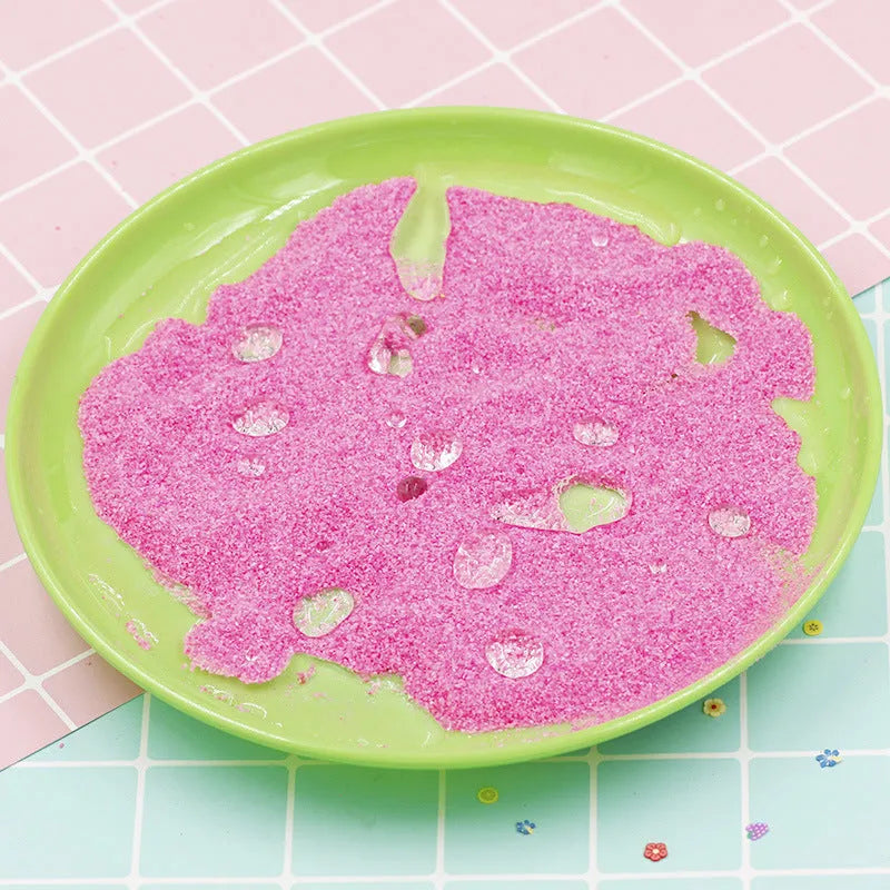 DIY Not Wet Magic Sand Handmade Non Toxic Educational Toy for Creative Modeling