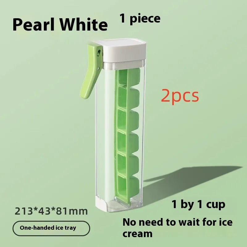 Ice Cube Mold Household Ice Maker Food Grade Press Ice Tray With Storage Box Kitchen Gadget