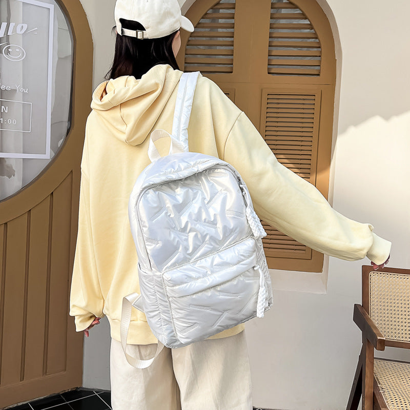 Fashion Large Capacity Cotton Backpack