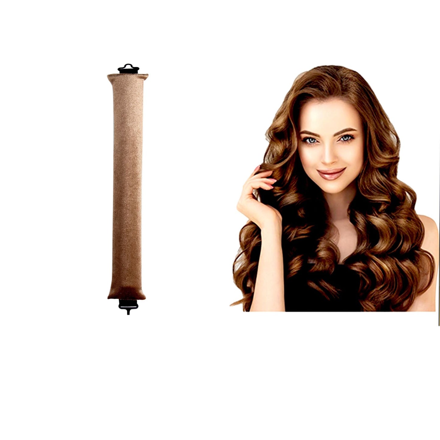 Thick 3cm Sleep Hair Curler Suitable For Dry Hair Heatless Hair Curlers for Long and Medium Hair,Silk Curls Headband with Gift Box,Satin Curling Rod Headband,No Heat Rollers to Sleep in Overnight