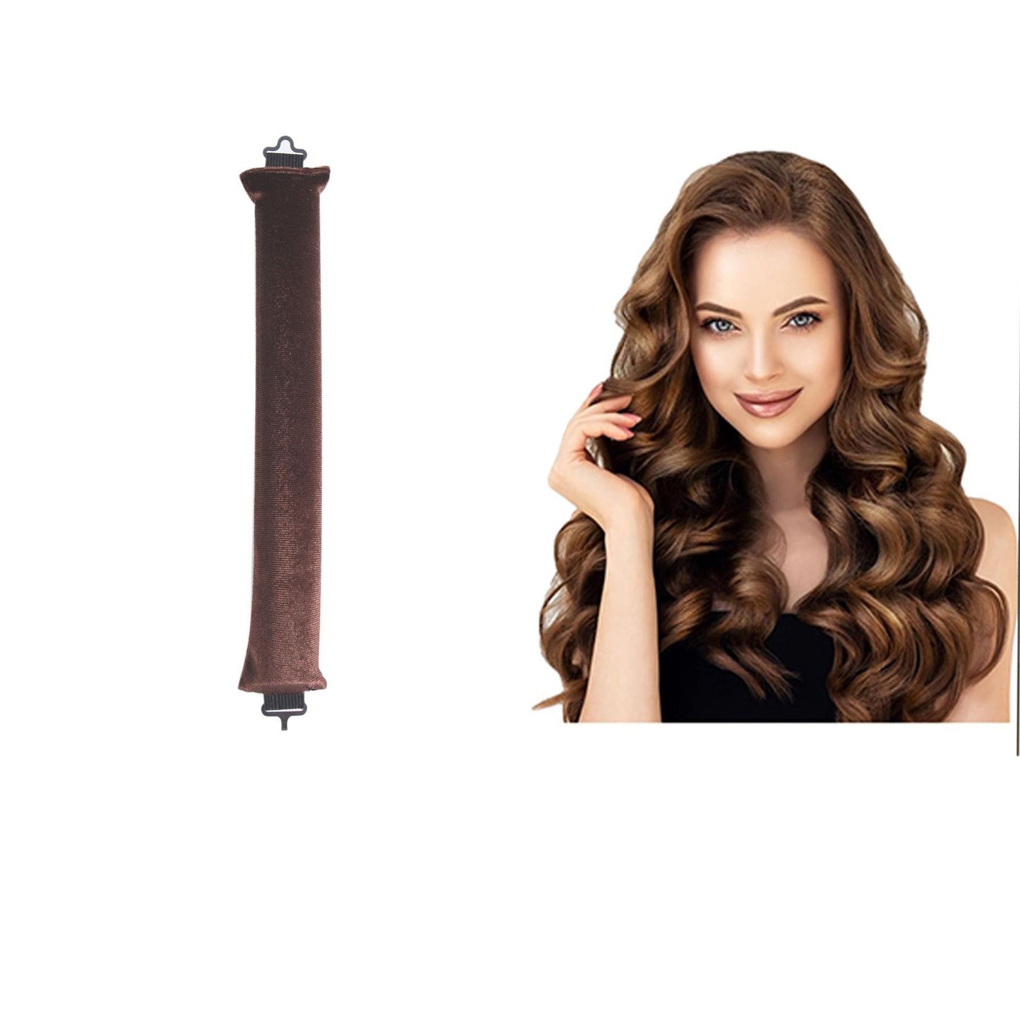 Thick 3cm Sleep Hair Curler Suitable For Dry Hair Heatless Hair Curlers for Long and Medium Hair,Silk Curls Headband with Gift Box,Satin Curling Rod Headband,No Heat Rollers to Sleep in Overnight