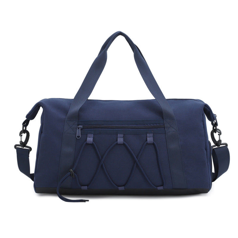Korean Style Simple Large Capacity Denim Underarm Tote Bag