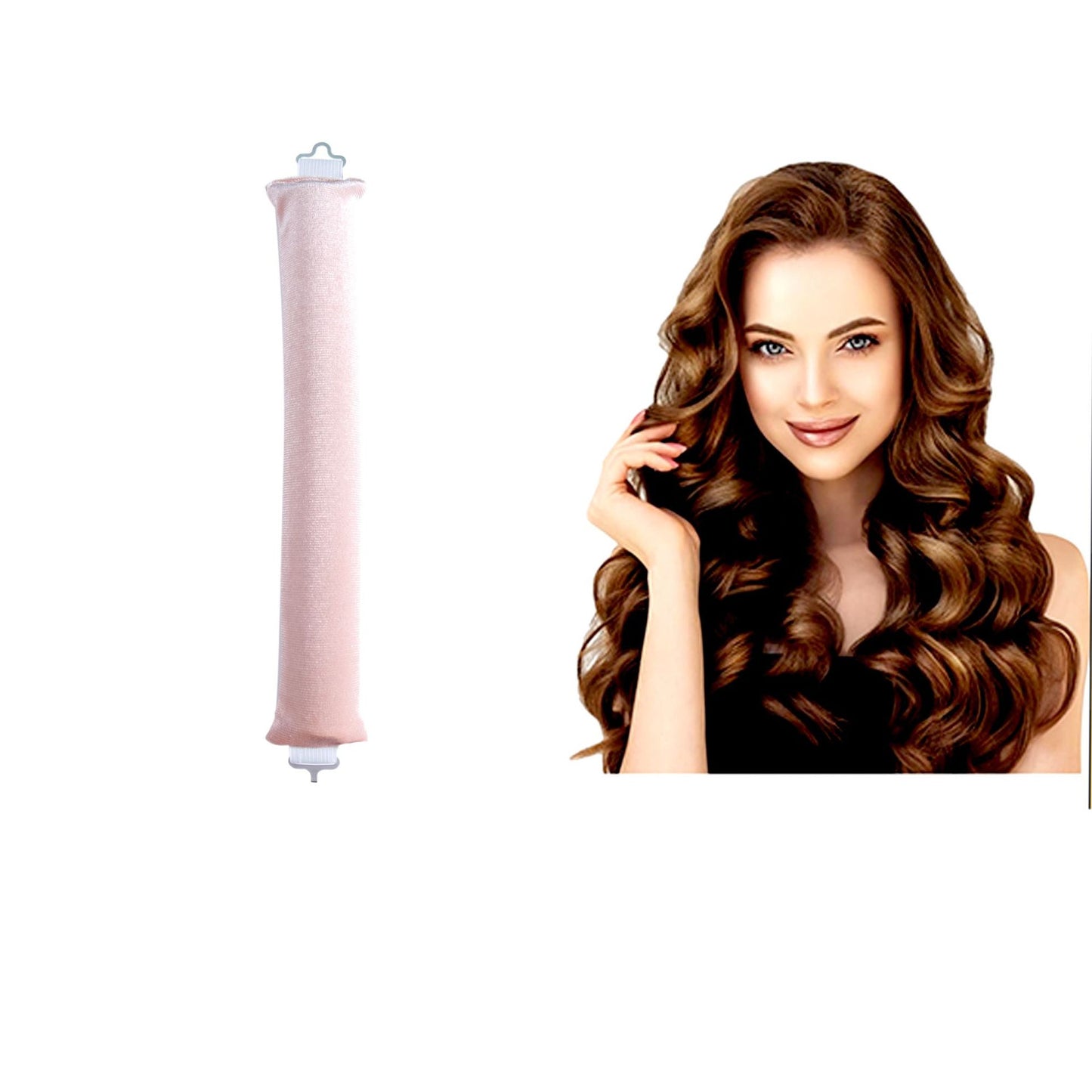 Thick 3cm Sleep Hair Curler Suitable For Dry Hair Heatless Hair Curlers for Long and Medium Hair,Silk Curls Headband with Gift Box,Satin Curling Rod Headband,No Heat Rollers to Sleep in Overnight