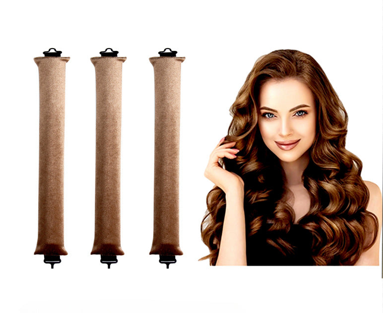 Thick 3cm Sleep Hair Curler Suitable For Dry Hair Heatless Hair Curlers for Long and Medium Hair,Silk Curls Headband with Gift Box,Satin Curling Rod Headband,No Heat Rollers to Sleep in Overnight