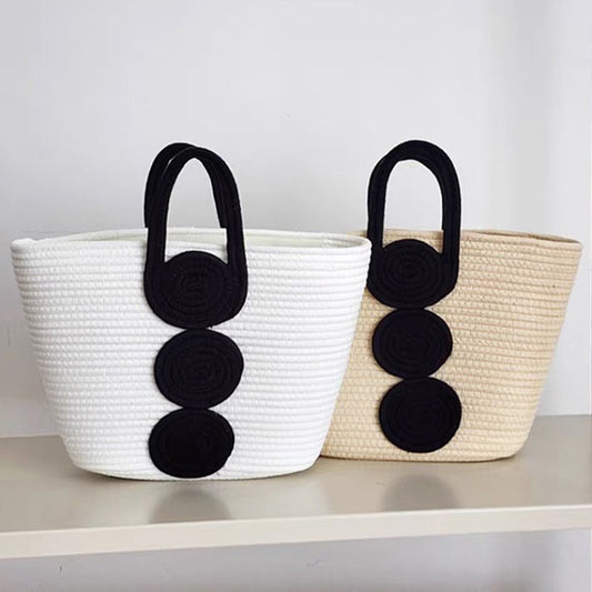 Hand-woven Bag Special-interest Design Simple Style Lady