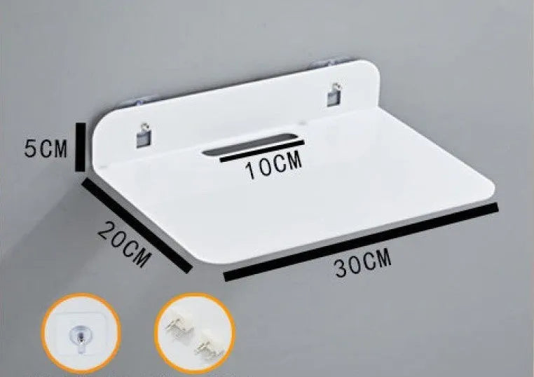 Living Room Camera Monitoring Shelving Bracket Right Angle Wall Mount Acrylic 13.5x11.5x5.5cm
