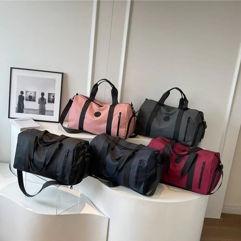 Men's And Women's Large Capacity Waterproof Sports Gym Bag