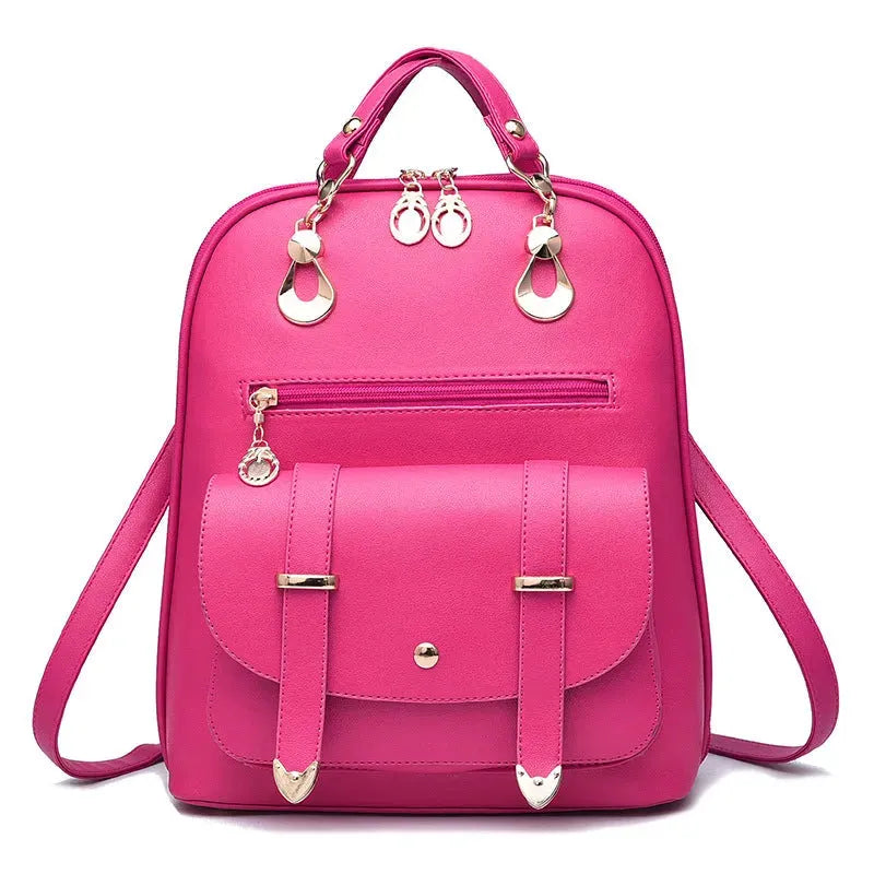 Women Backpack Purse PU Leather Anti Theft Casual Shoulder Bag Satchel Bag