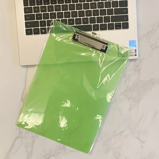 A4 A5 Office Folder PP Writing Pad in Red White Blue Green