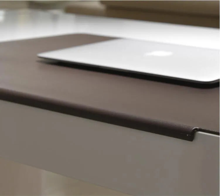 Large Computer Desk Mat and Mouse Pad - Non Slip Writing Pad and Desktop Leather Pad for Gaming and Office Use