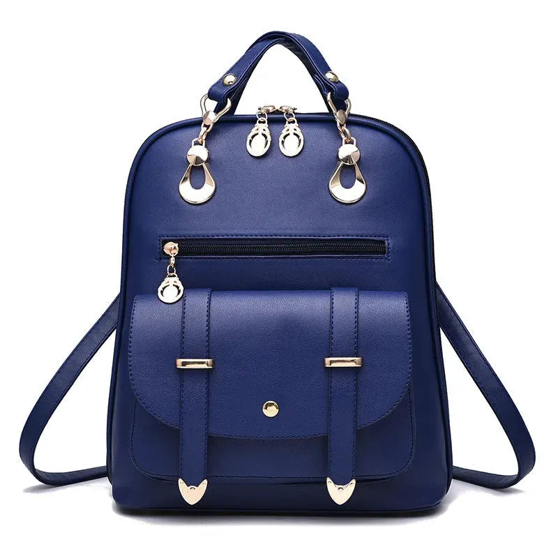 Women Backpack Purse PU Leather Anti Theft Casual Shoulder Bag Satchel Bag