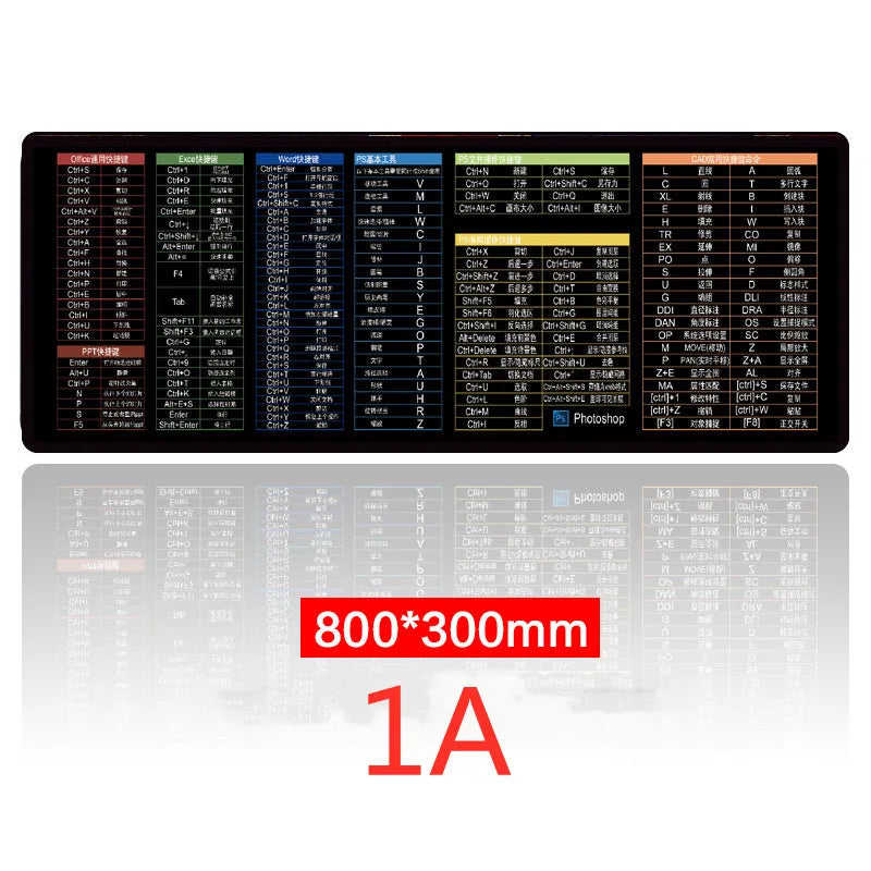 Extra Large RGB Gaming Mouse Pad Extended Soft LED Mouse Pad Anti Slip Rubber Base Computer Keyboard Mousepad Mat