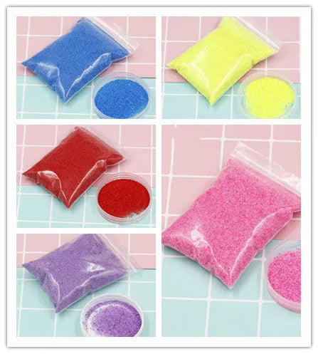 DIY Not Wet Magic Sand Handmade Non Toxic Educational Toy for Creative Modeling