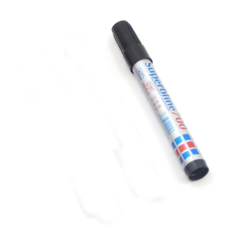Oil Based Waterproof Paint Marker Pen Set for Rock Wood Fabric Metal Plastic Glass Canvas and Mugs 12 Pieces