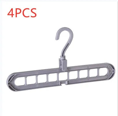 9 Hole Clothes Hanger Organizer Space Saving Wardrobe Solution