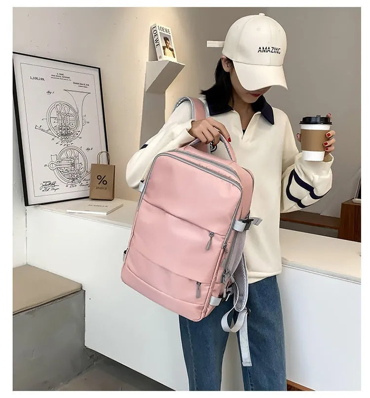 Travel Backpack for Women Large Capacity Oversized Lightweight Short Trip Bag