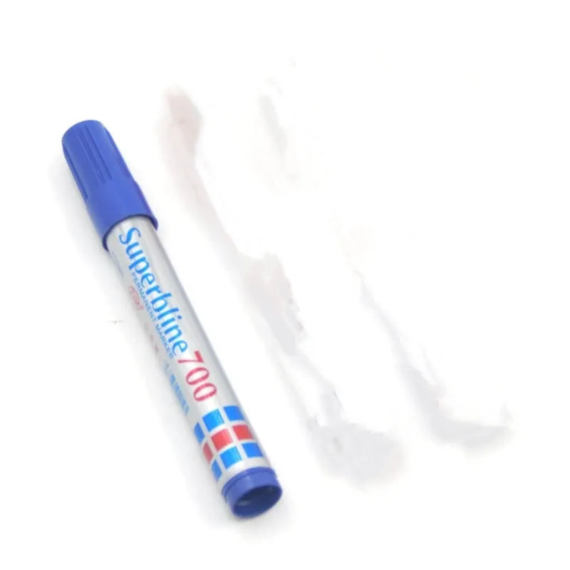 Oil Based Waterproof Paint Marker Pen Set for Rock Wood Fabric Metal Plastic Glass Canvas and Mugs 12 Pieces