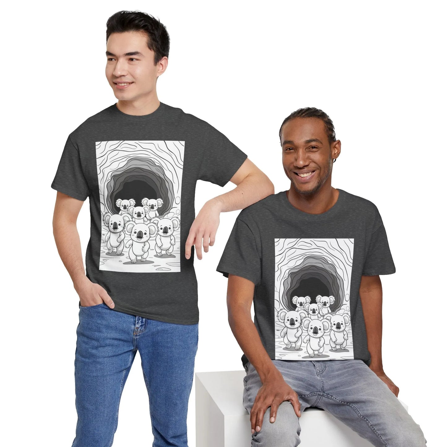 Unisex Heavy Cotton Tee for Casual Fashion and Custom Printing