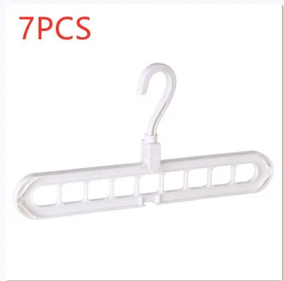 9 Hole Clothes Hanger Organizer Space Saving Wardrobe Solution