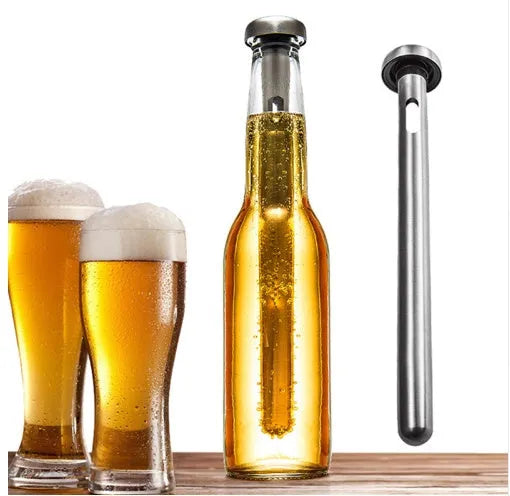 Stainless Steel Wine Bottle Cooler Stick Rapid Cooling Rod