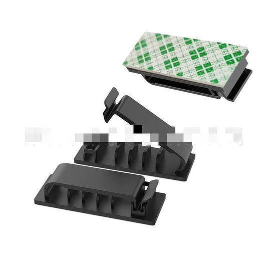 Home Portable Storage Cable Organizer Fixing Clip for Charging Power and Network Cables