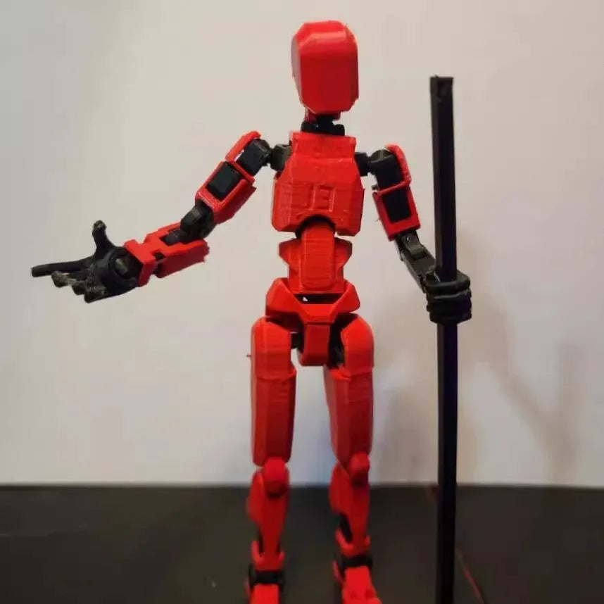 Multi Jointed Movable Shapeshift Robot 2.0 3D Printed Mannequin Dummy Action Model Doll Toy for Kids Gift