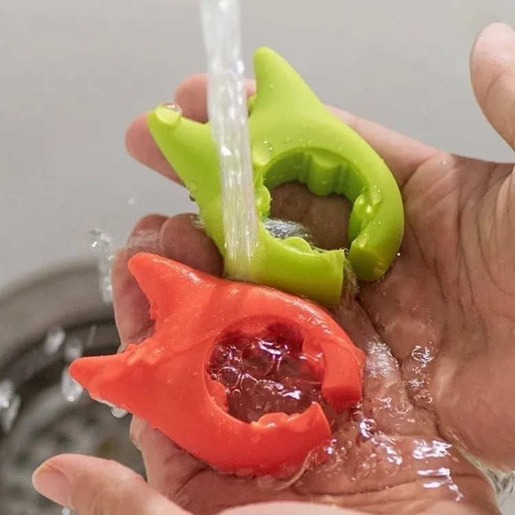 Multifunctional Silicone Spatula Holder Anti Overflow Spoon Holder Cooking Pot Anti Scalding Clip Kitchen Gadgets