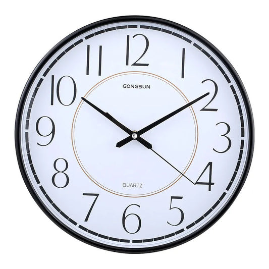 Wall Clock Simple Nordic Design Creative Round Clock for Home Office Bedroom Decor
