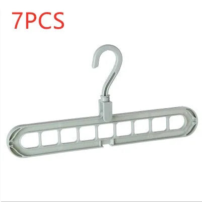 9 Hole Clothes Hanger Organizer Space Saving Wardrobe Solution