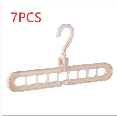 9 Hole Clothes Hanger Organizer Space Saving Wardrobe Solution