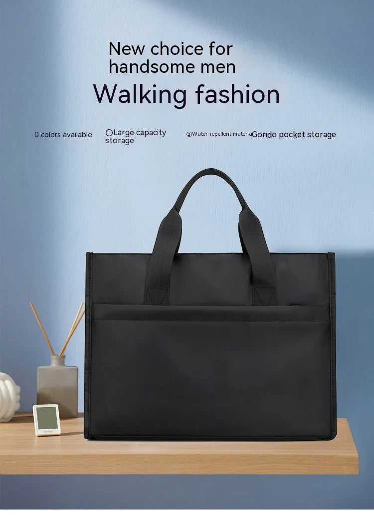 Shoulder Laptop Bag Durable Oxford Cloth Design for Everyday Use
