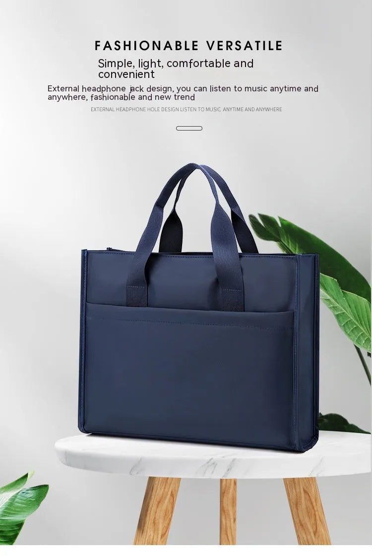 Shoulder Laptop Bag Durable Oxford Cloth Design for Everyday Use