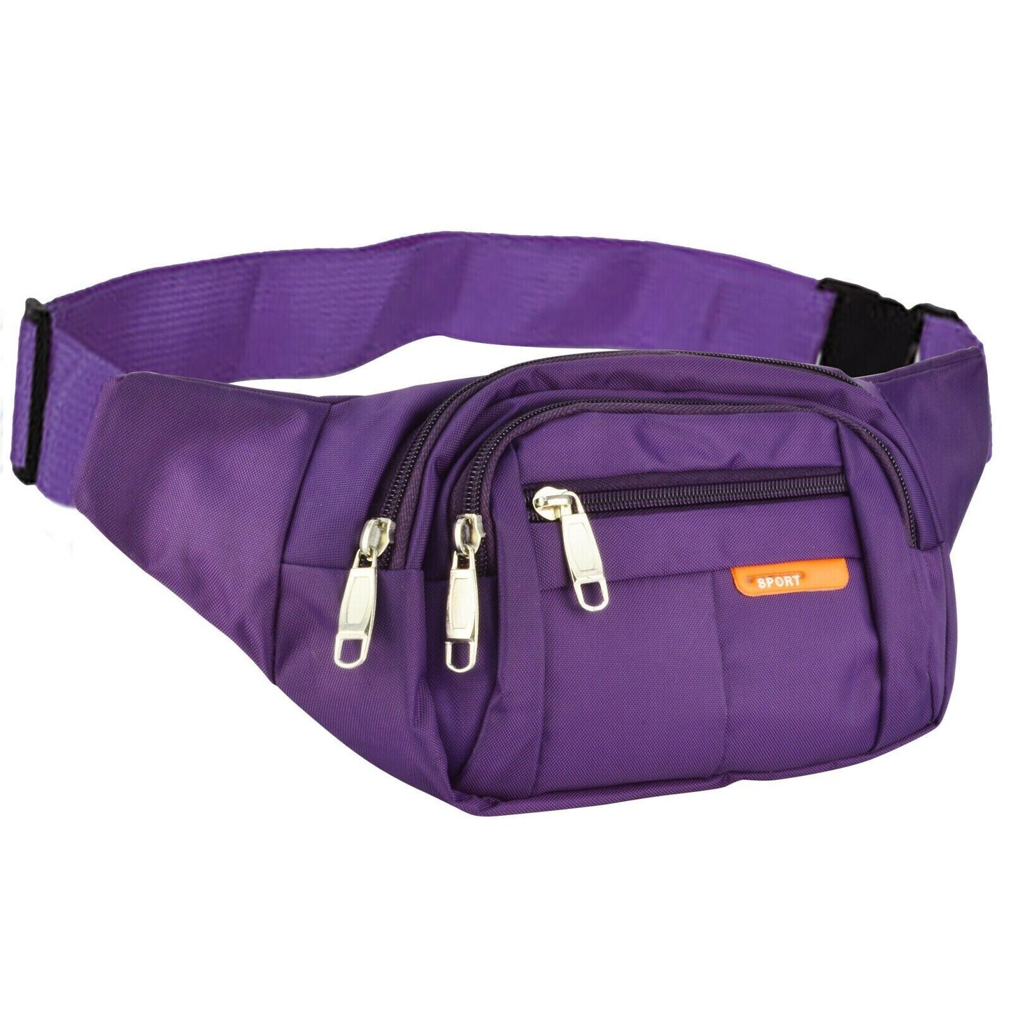 Sport Runner Waist Bum Bag Running Jogging Travel Chest Pouch Zip Fanny Pack New