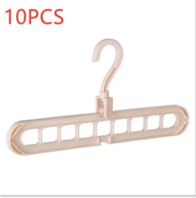 9 Hole Clothes Hanger Organizer Space Saving Wardrobe Solution