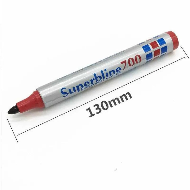 Oil Based Waterproof Paint Marker Pen Set for Rock Wood Fabric Metal Plastic Glass Canvas and Mugs 12 Pieces