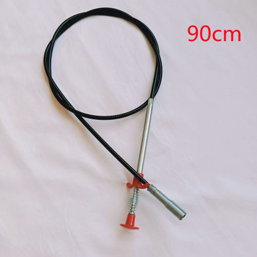 Hand Pinch Pipe Unblocker Four Claw Retriever Flexible Claw Grabber Tool Pick Up Snakes 36 inch Reacher Grabber 4 Mechanical Fingers Bendable Pinchers Hose Pickup Reaching Litter Pick, Snake for Shower Drain, Toilet, Garbage Disposal Cleaner